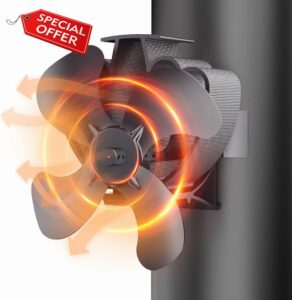 Drcokars Magnetic Stove Fan