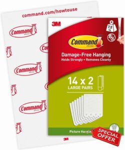 Command Picture Hanging Strips