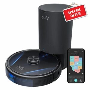 eufy RoboVac LR30 Hybrid+ Robot Vacuum Cleaner with Mop and Self Emptying Station