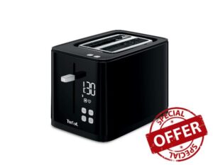 Tefal Smart 'N' Light 2 Slice Digital Toaster TT640840