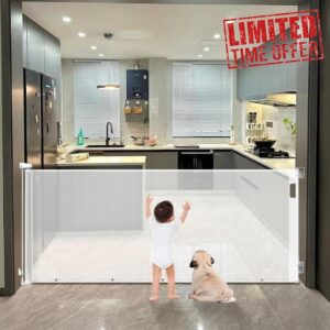 Retractable Baby Gate Extra Wide up to 3 Meters