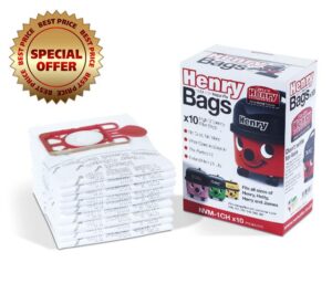 Henry NVM-1CH/907075 HepaFlo Vacuum Bags