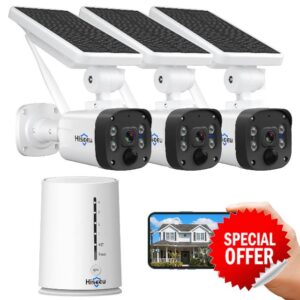Hiseeu Wireless Security Camera System Outdoor