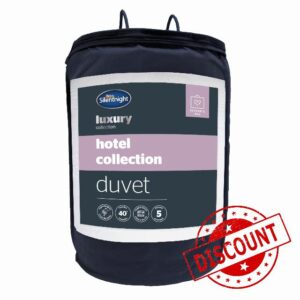 Silentnight Hotel Collection King Size Duvet – All Year Round 10.5 Tog Luxurious Hotel Quality Duvet Quilt – Hypoallergenic and Machine Washable – King Size Bed