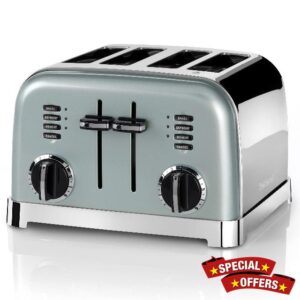 Cuisinart Style Collection 4 Slot Toaster | Light Pistachio | CPT180GU