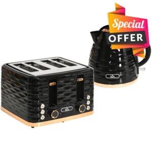 HOMCOM Kettle and Toaster Sets