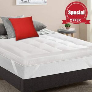 MightySoft Mattress Topper Double Bed 4 Inch Thick