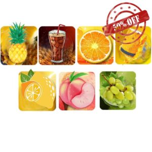 7Pcs Flavour Pods Pack for Water Bottle