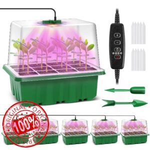 Verdenu Seed Trays with Grow Light