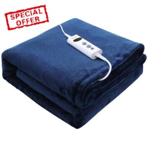 DISUPPO Heated Blanket 180×130cm