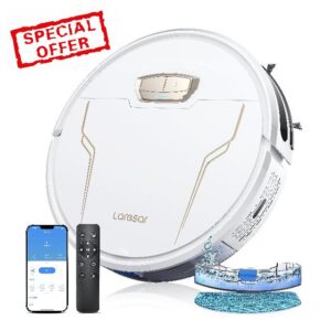 Laresar Robot Vacuum Cleaner with Mop