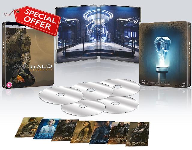 Halo: Season One 4K UHD SteelBook [Blu-ray] [2022] [Region A & B & C]