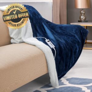 DISUPPO Heated Blanket 200×180cm