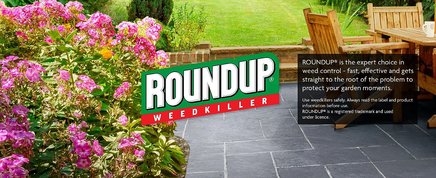 ROUNDUP Weedkiller - the expert choice in weed control