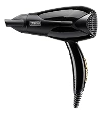 Tresemme Smooth & Silky Power Dry 2000 Hair Dryer, stylish black and gold design, gift for her