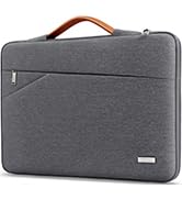 TECOOL 15.6 Inch Laptop Bag with Strap, Waterproof Briefcase Shockproof Messenger Bag for 15-15.6...