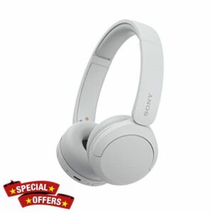Sony WH-CH520 Wireless Bluetooth Headphones - up to 50 Hours Battery Life with Quick Charge
