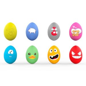 [8 Pack] Interactive Latex Rubber Dog Squeak Toys