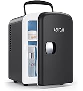 AstroAI Mini Fridge 6 Litre / 8 Can | Cooler and Warmer | AC/DC | Small Fridge for Bedrooms, Car,...