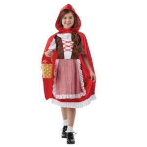 Red Hood Costume Girls
