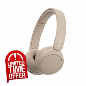 Sony WH-CH520 Wireless Bluetooth Headphones - up to 50 Hours Battery Life with Quick Charge