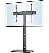 BONTEC Universal Table Top TV Stand Pedestal for 22-65 inch LCD/ LED/ OLED/ Plasma TVs, Replaceme...