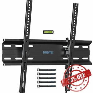 BONTEC Ultra Slim TV Wall Bracket Mount for 23-60 inchs LCD LED Plasma TVs