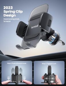 Universal Air Vent Cradle for iPhone15 14 13 12 11 Pro Max Plus Mini