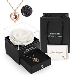 Gift Box with I Love You Necklace