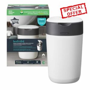Tommee Tippee Twist and Click Advanced Nappy Bin