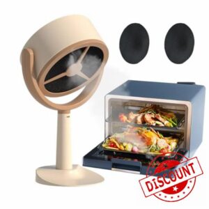 Airhood Portable Kitchen Exhaust Fan | Space-Saving Stove Hood Vent 3000 Mah - Lightweight Range Hood