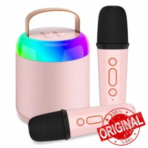 Tipao Karaoke Machine for Kids with 2 Microphones