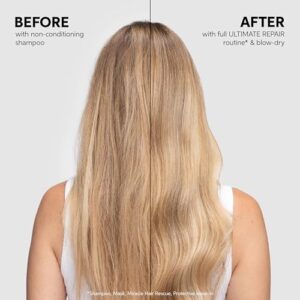 with AHAs and Omega 9 to Rebuild and Strengthen Hair