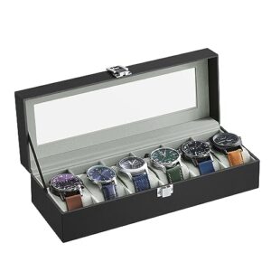 Watch Case with Glass Lid