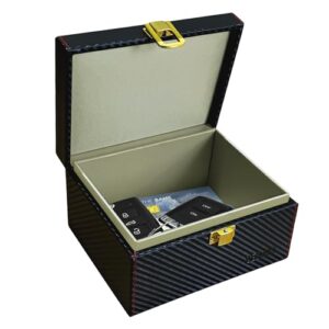 Keyless Anti-Theft Key Fob Protector RFID Signal Blocking Box for Car Keys Home Signal Blocker Box