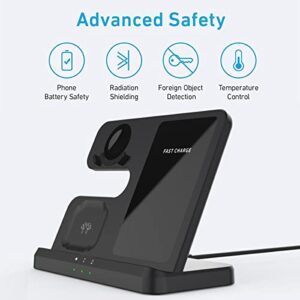 Wireless Charger for Galaxy S23 S22 Ultra S21+ S20 FE S10 Note 20/10/9 Z Filp Fold 4 3