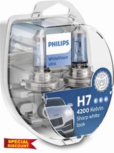 Philips WhiteVision ultra H7 car headlight bulb