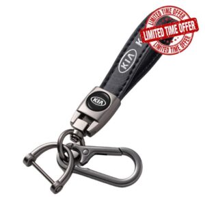 ILOME Leather Car Keychain