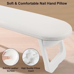 Soft PU Leather Arm Rest For Nails