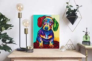 DIY Acrylic Painting Number Kit with Framed