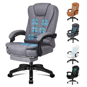 Computer Desk Chair with Footrest