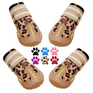 Medium Dogs Boots & Paw Protectors for Winter Snow Day