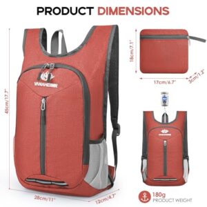 16L Hiking Backpack Waterproof Travel Daypack