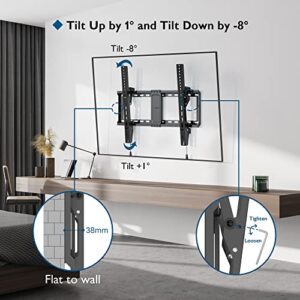 Tilt TV Wall Mount with Max. VESA 600x400mm