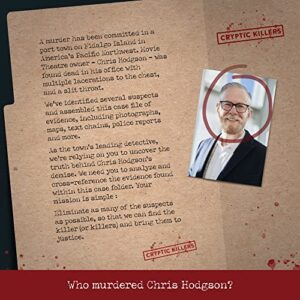 date nights & party groups - Murder at the Movie Theate