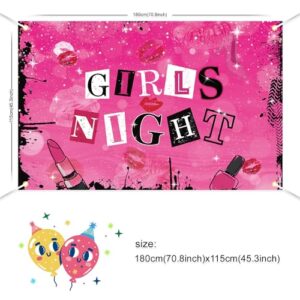 Pink Ladies Night Party Decorations for Adults Women