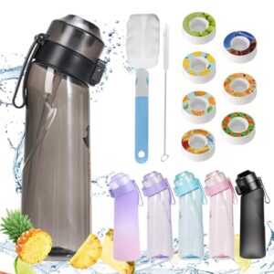 650ml Starter Up Set BPA Free Drinking Bottles with 7 Flavour Pods Scented 0 Sugar Calorie
