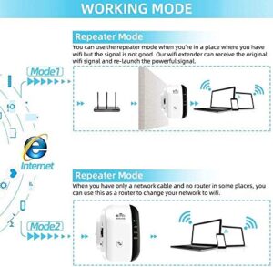 WiFi Signal Booster to 3000sq.ft and30+ Devices