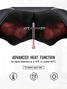 Deep Tissue 3D Kneading Back Massager for Lower Back & Legs