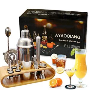 Cocktail Shaker Set with Stand